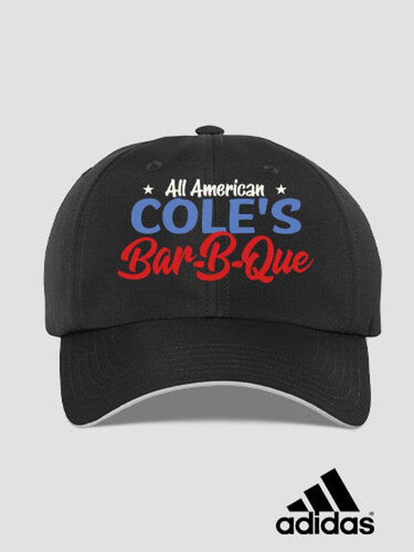 All American BBQ : Embroidered Adidas&reg; Hats