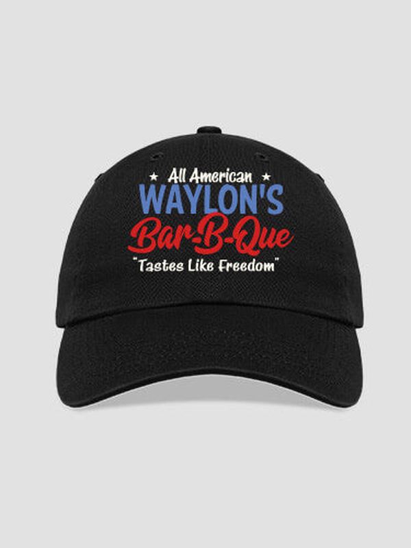 All American BBQ : Embroidered Baseball Hats