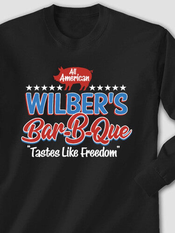 All American BBQ : Printed Long Sleeves