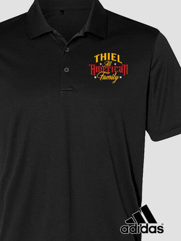 All-American Family : Embroidered Adidas® Polo Shirts product image 1