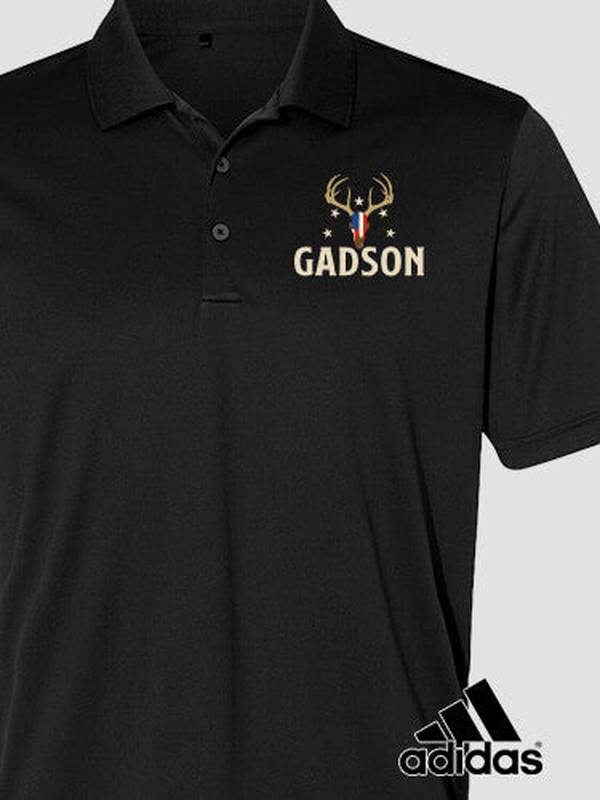 American Hunter : Embroidered Adidas® Polo Shirts product image 1