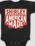 American Made : Printed Baby Bodysuits