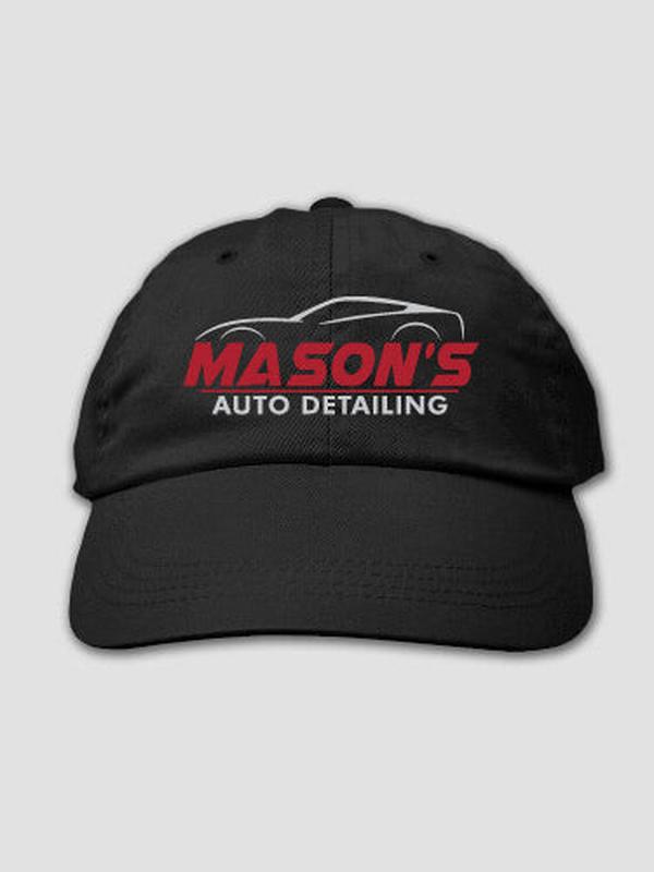 Auto Detailing : Embroidered Baseball Hats