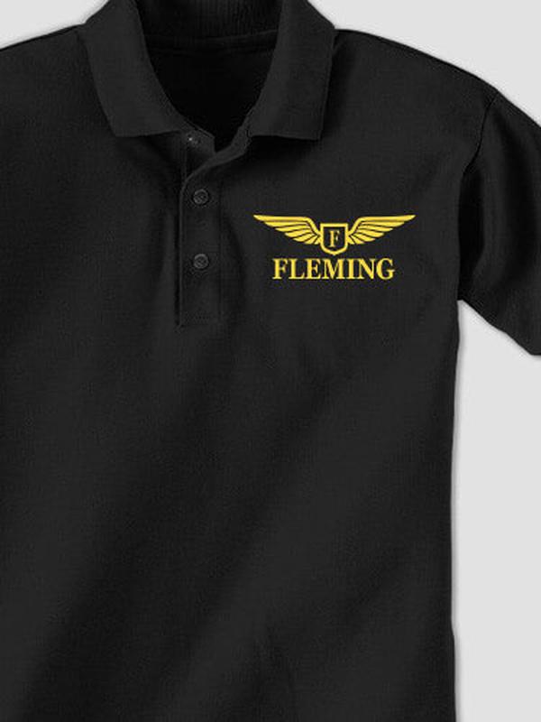 Aviation Monogram : Embroidered Polo Shirts product image 1