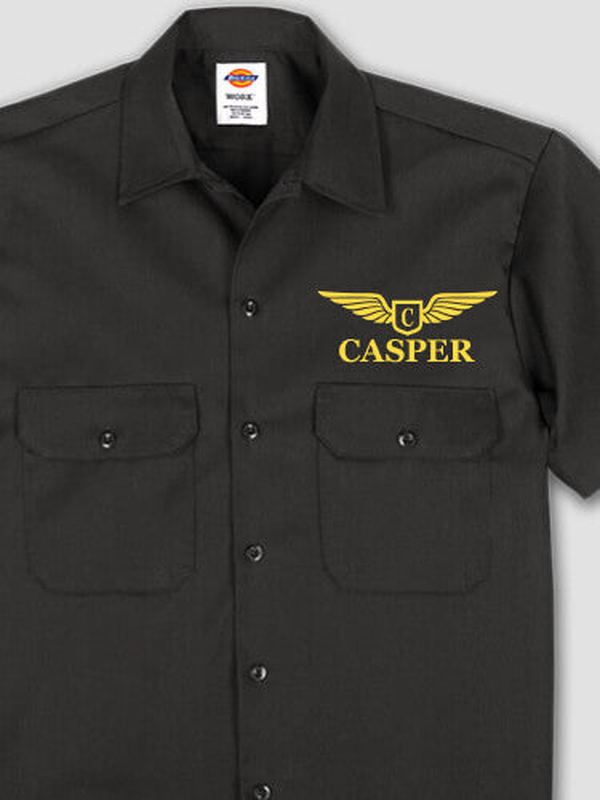 Aviation Monogram : Embroidered Work Shirts product image 1