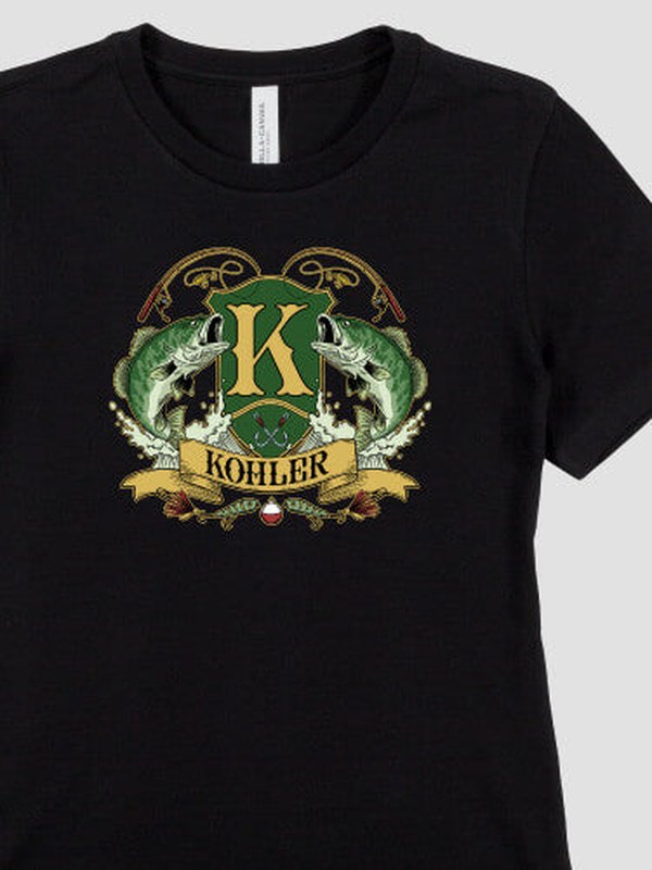 Bass Coat Of Arms : Premium Printed T-Shirts product image 3