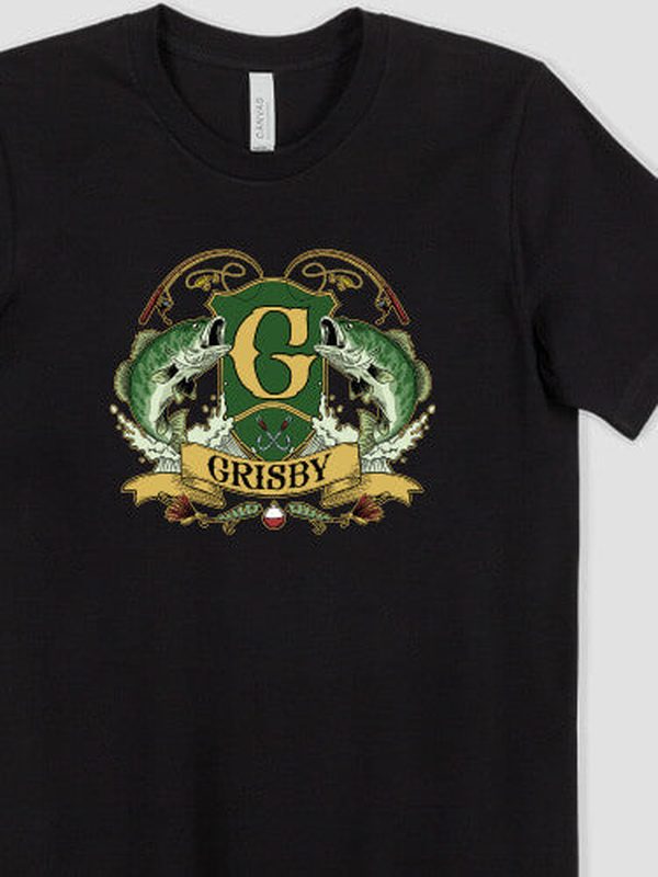 Bass Coat Of Arms : Premium Printed T-Shirts product image 2