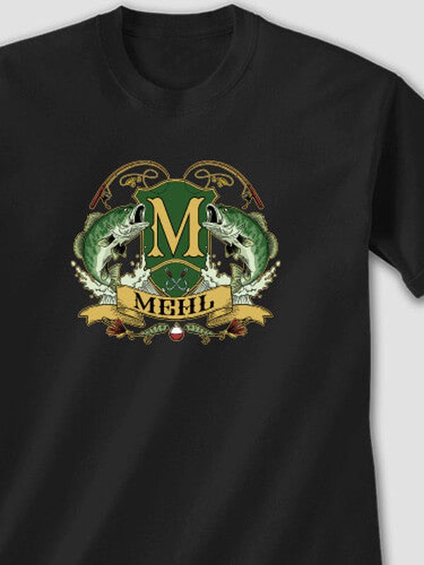 Bass Coat Of Arms : Printed T-Shirts product image 2