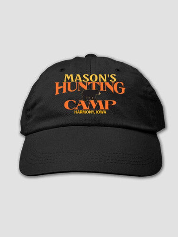 Bear Hunting Camp : Embroidered Baseball Hats