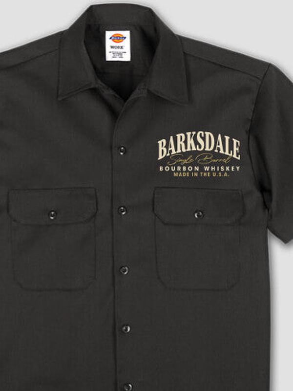 Bourbon Whiskey : Embroidered Work Shirts product image 1