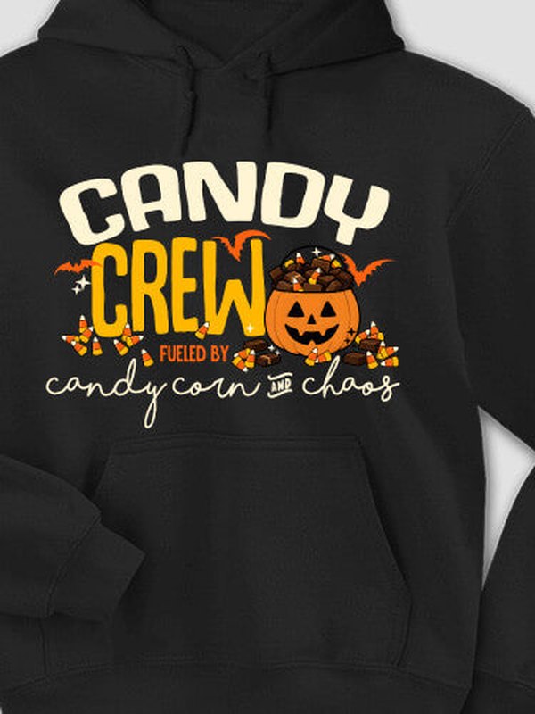 Candy Corn And Chaos : Printed Hoodies product image 1