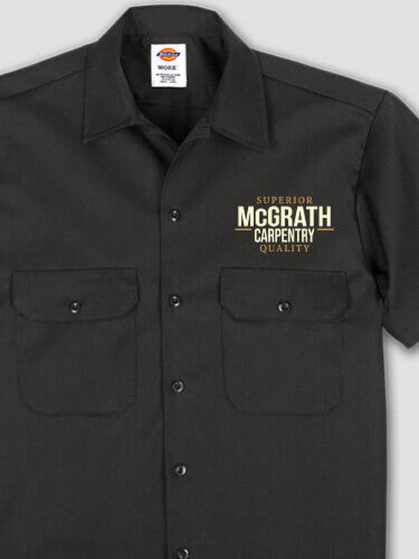 Carpentry : Embroidered Work Shirts product image 1