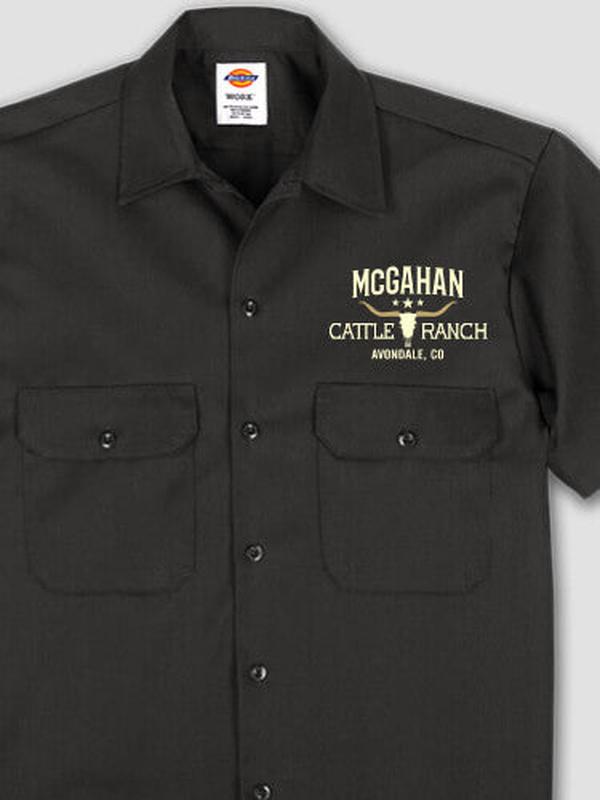 Cattle Ranch : Embroidered Work Shirts product image 1