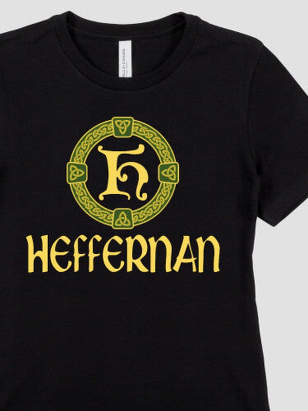 Celtic Wreath Monogram : Premium Printed T-Shirts
