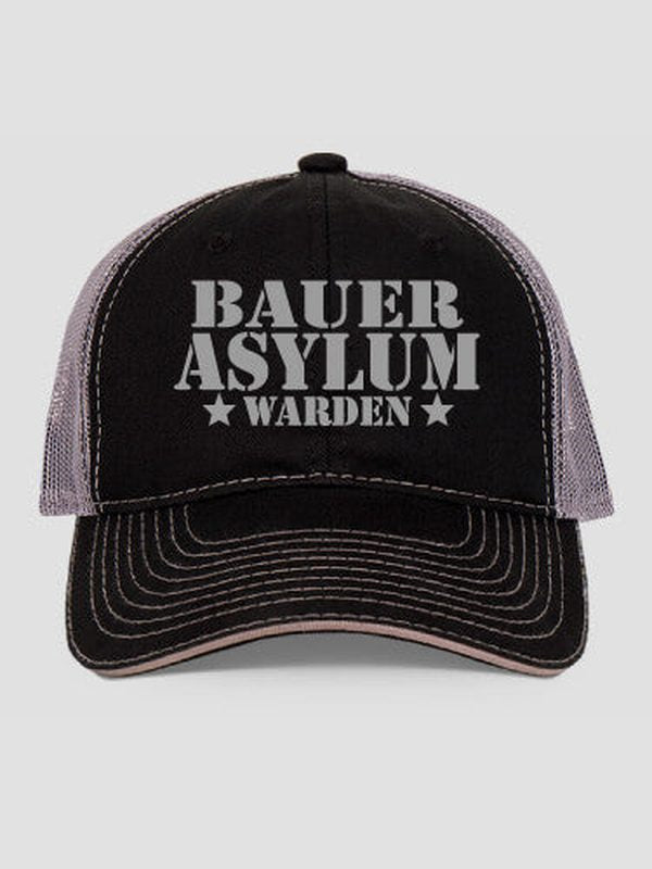 Asylum Warden : Embroidered Trucker Hats