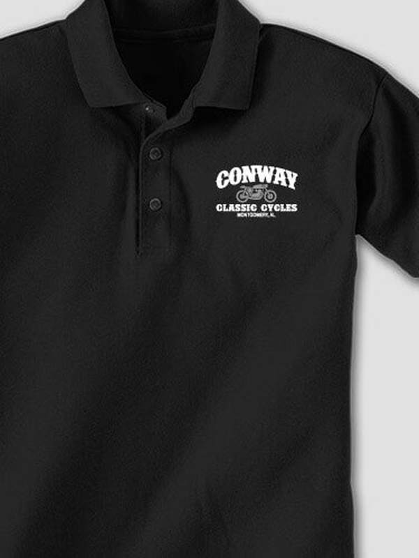 Classic Cycles : Embroidered Polo Shirts product image 1