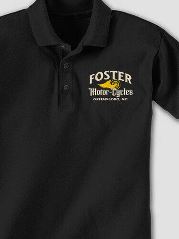 Classic Motorcycles : Embroidered Polo Shirts product image 1