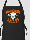 Danger Grilling : Printed Aprons