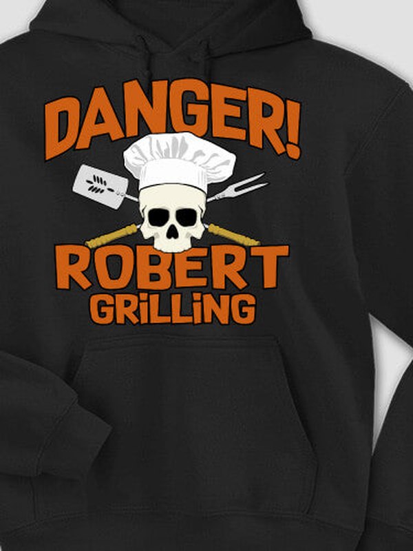 Danger Grilling : Printed Hoodies product image 1