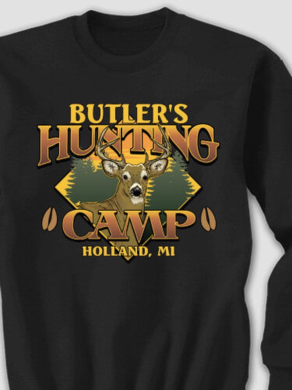 Deer Hunting Camp : Printed Sweatshirts product image 2