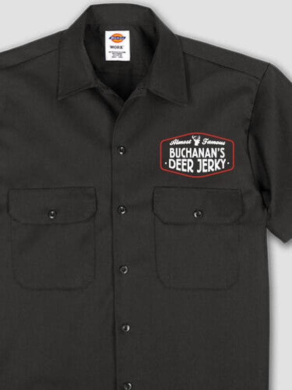Deer Jerky : Embroidered Work Shirts product image 1