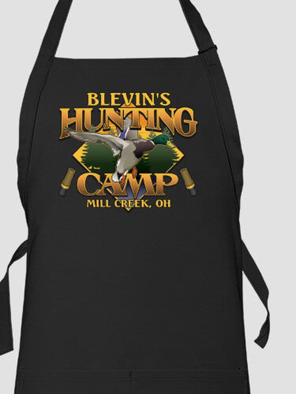 Duck Hunting Camp : Printed Aprons
