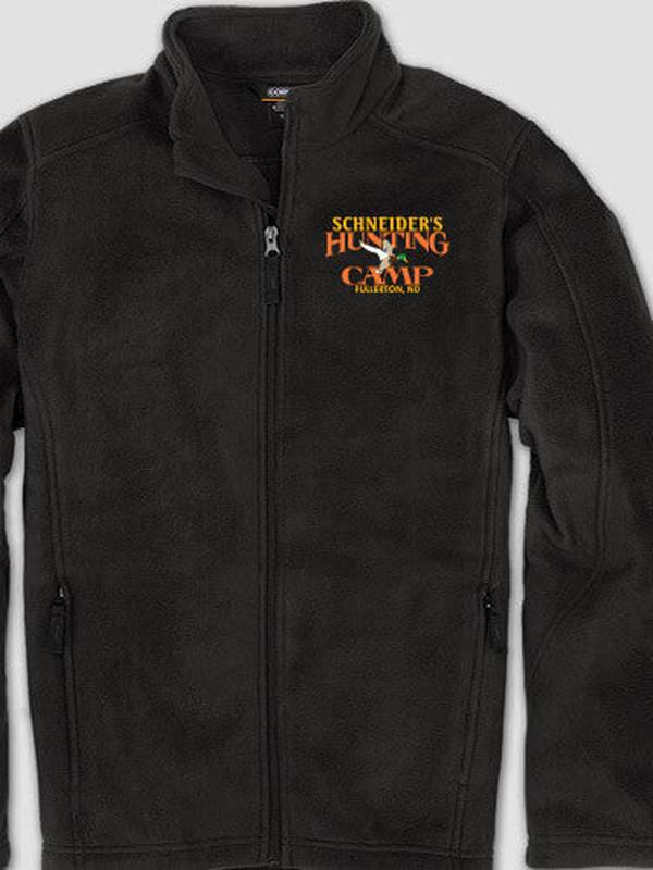 Duck Hunting Camp : Embroidered Fleece Jackets
