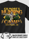 Duck Hunting Camp : Printed Pocket T-Shirts