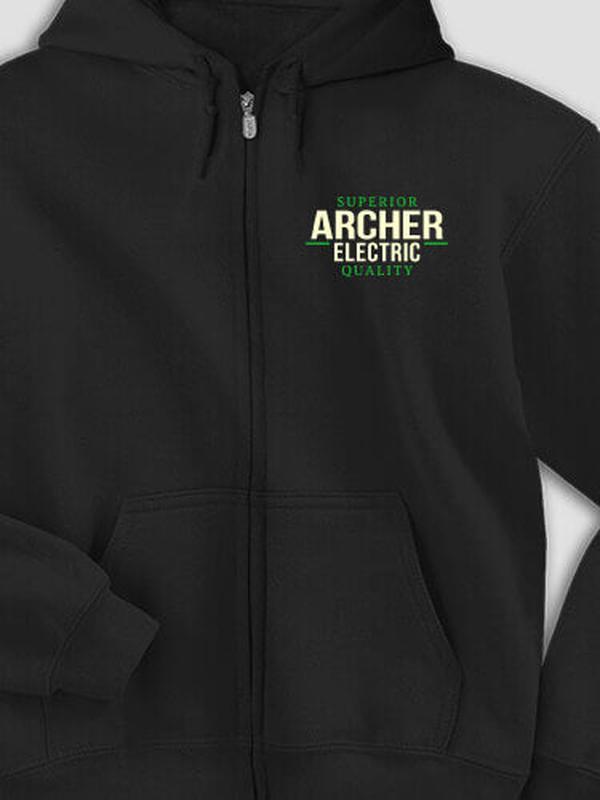 Electric : Embroidered Zip Hoodies product image 1