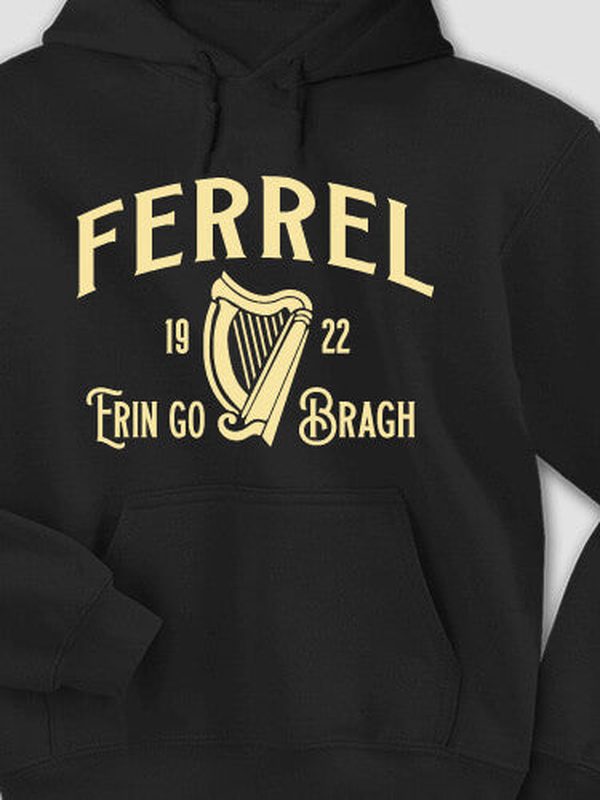 Erin Go Bragh : Printed Hoodies product image 1