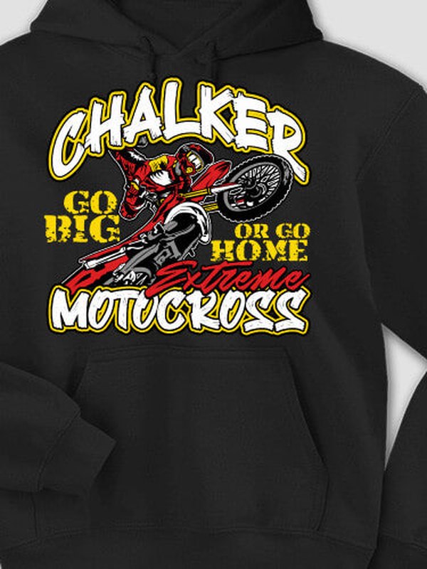 Extreme Motocross : Printed Hoodies product image 1