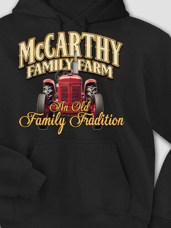 Farming Family Tradition : Printed Hoodies product image 2