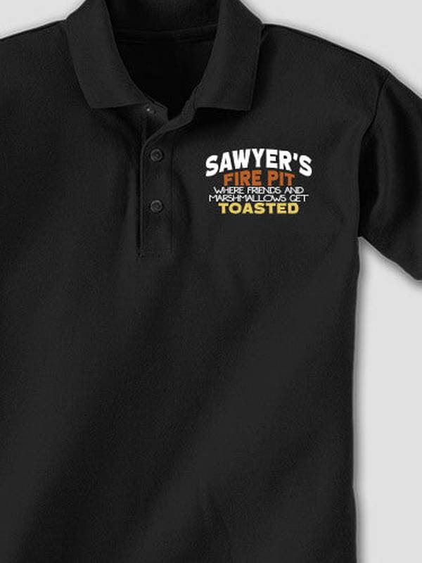 Fire Pit : Embroidered Polo Shirts product image 1