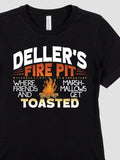 Fire Pit : Premium Printed T-Shirts