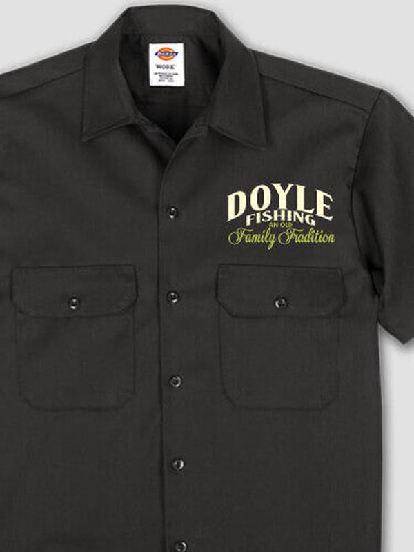 Fishing Family Tradition : Embroidered Work Shirts product image 1
