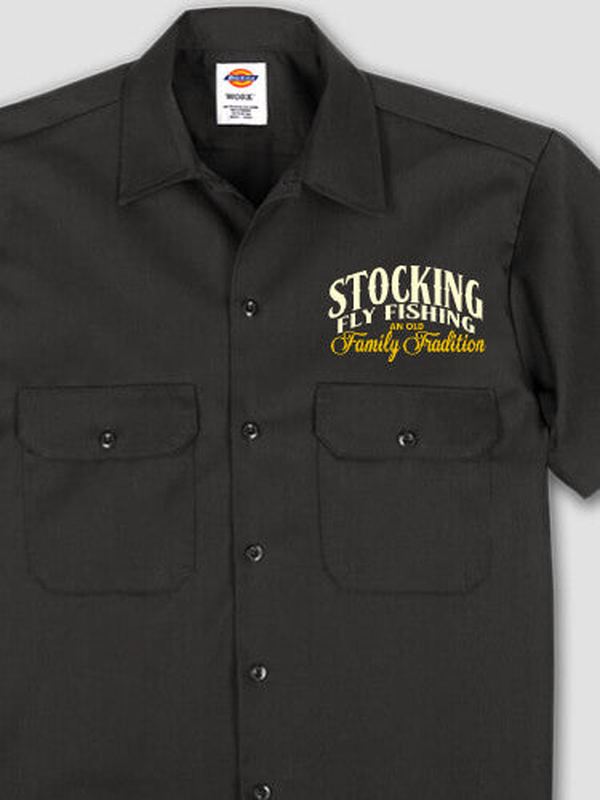 Fly Fishing Family Tradition : Embroidered Work Shirts product image 1