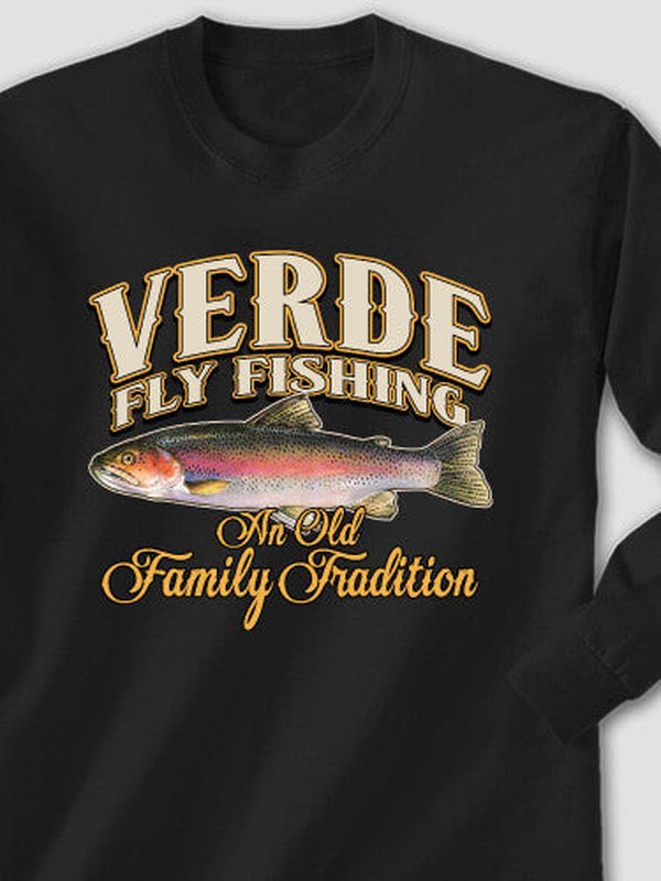 Fly Fishing Family Tradition : Printed Long Sleeves