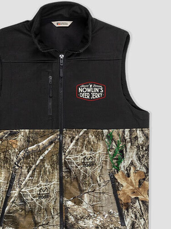 Deer Jerky : Embroidered 2-Tone Camo Vests