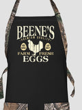 Farm Fresh Eggs : Printed 2-Tone Aprons