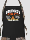 Fire Pit : Printed 2-Tone Aprons