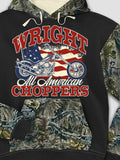 All American Choppers : Printed 2-Tone Camo Hoodies product image 1