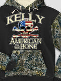 American to the Bone : Printed 2-Tone Camo Hoodies product image 1