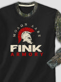 Armory : Printed 2-Tone Camo Long Sleeves