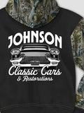 Classic Cars BP : Printed 2-Tone Camo Hoodies product image 1