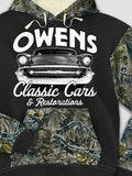 Classic Cars II : Printed 2-Tone Camo Hoodies product image 1