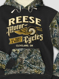 Classic Motorcycles : Printed 2-Tone Camo Hoodies product image 1