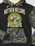 Deer Hunting Hall Of Fame : Printed 2-Tone Camo Hoodies product image 1