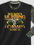 Duck Hunting Camp : Printed 2-Tone Camo Long Sleeves