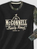 Family Ranch : Printed 2-Tone Camo Long Sleeves