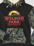 Farm : Printed 2-Tone Camo Hoodies product image 1
